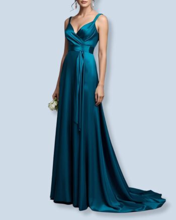Silk Evening Gown